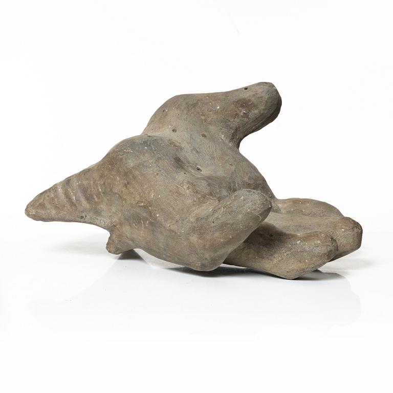 Allan Ebeling, a ceramic sculpture of a hand.