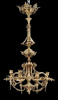 LJUSKRONA, mässing, sekelskiftet 1900.