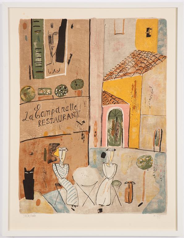 Madeleine Pyk, "Restaurant La Campanette".