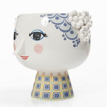 Björn Wiinblad, two vases, including 'Eva', rosendahl Design Group, Denmark.