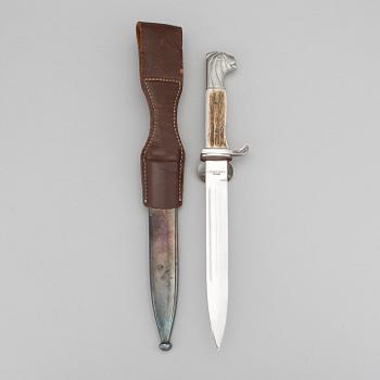 A dagger, "Den Svenska Permissionsbajonetten", FM Mattson AB, Mora, around 1950.