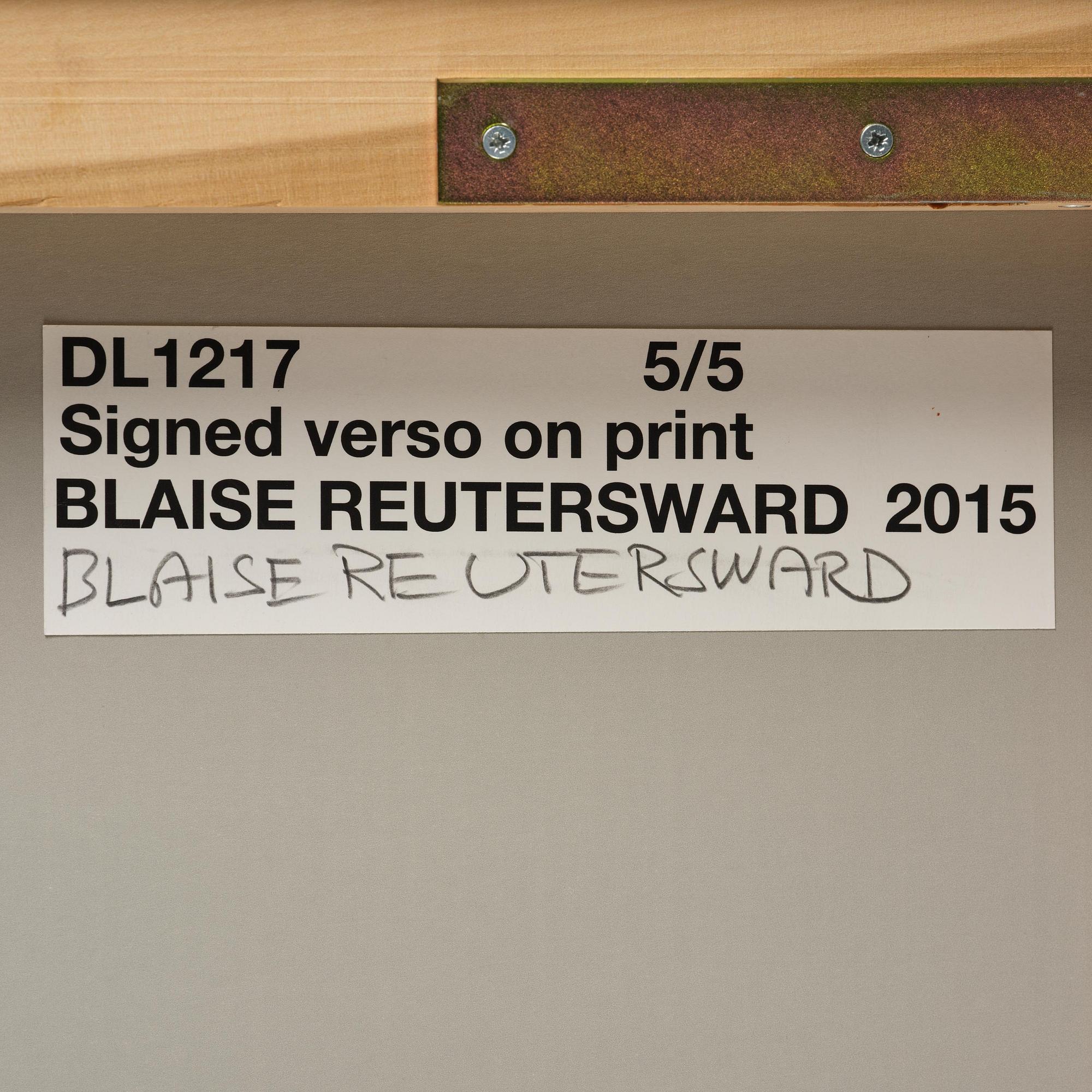 Blaise Reutersward, "DL1217", 2015.