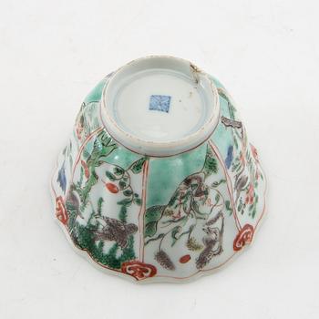 Kopp Kina Qingdynastin, Kangxi (1662-1722) porslin.