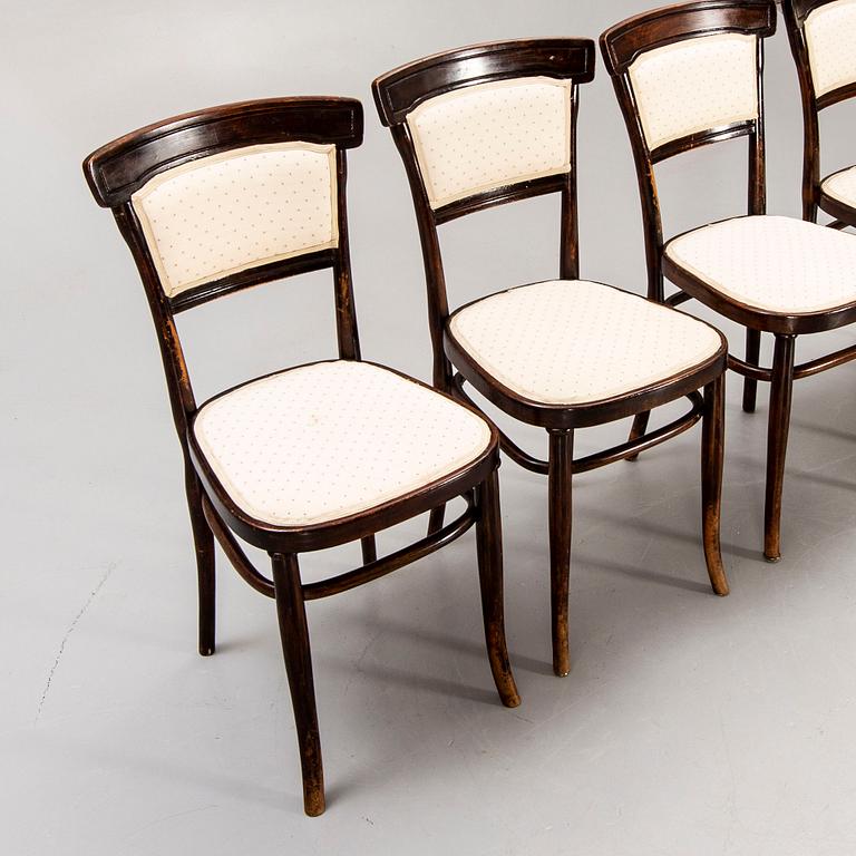 Jacob & Josef Kohn, chairs, 4 pcs, Vienna early 20th century.