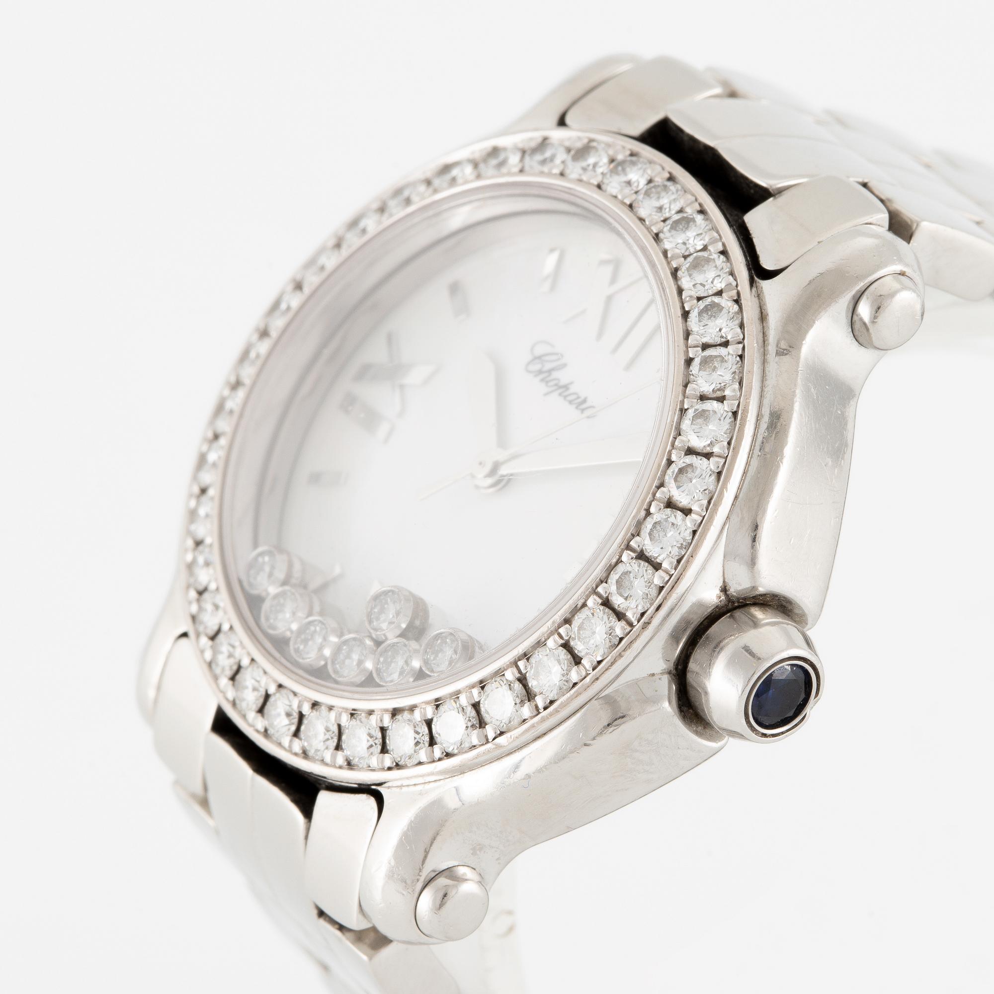 Chopard, Geneva, Happy Sport, wristwatch, 35.5 mm.