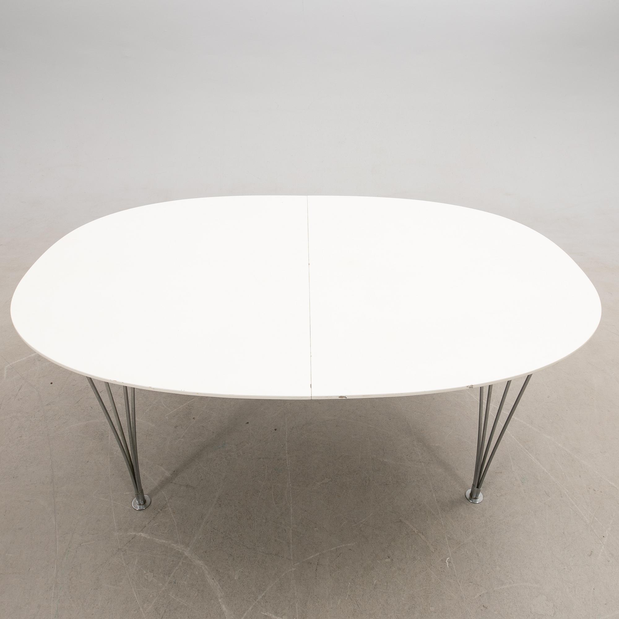 Bruno Mathsson & Piet Hein, matbord, "Superellips".