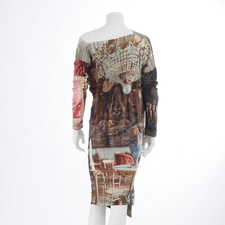 VIVIENNE WESTWOOD, a cotton blend dress.Size xs.