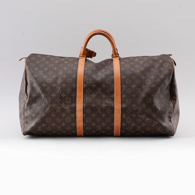 VÄSKA, Louis Vuitton, "Keepall 60", weekendbag.