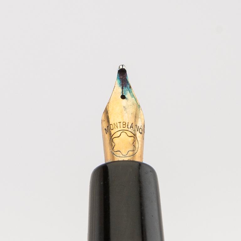 Montblanc fountain pens, 2 pcs Meisterstuck no. 252 and no. 262.