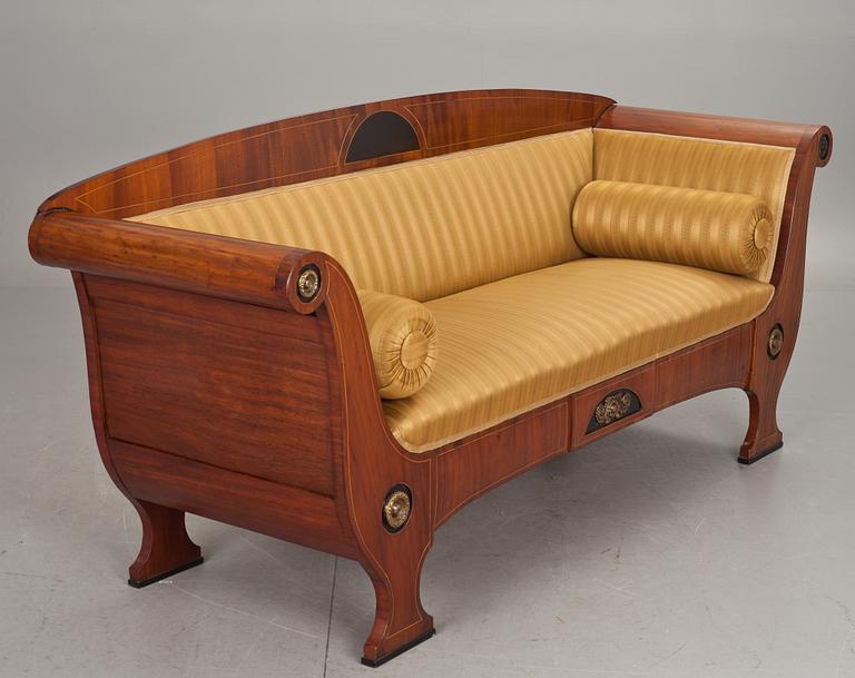SOFFA, empire trol. Danmark. 1800-talets första hälft.