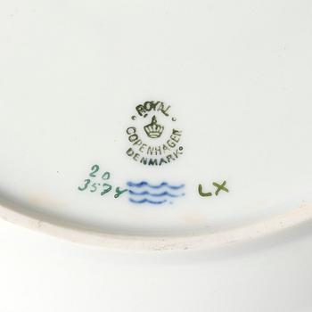 A Royal Copenhagen 'Flora Danica' serving dish, Denmark, 20th century.