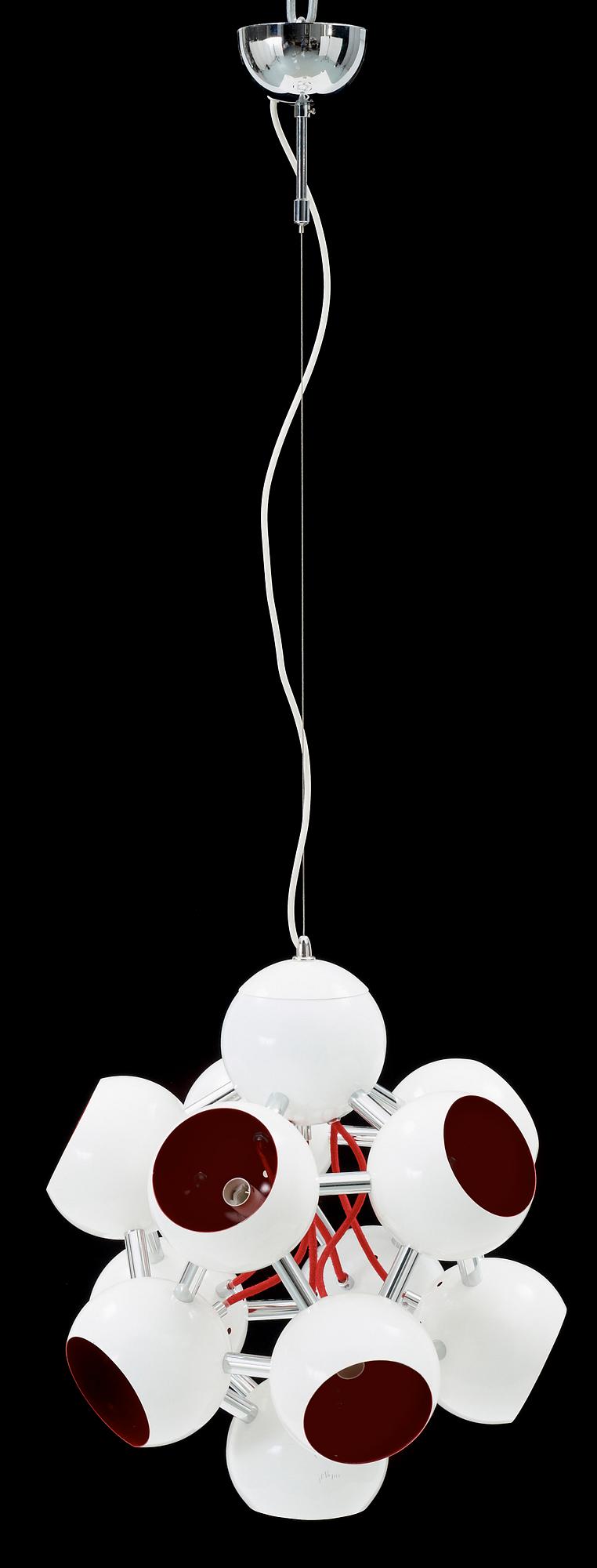TAKLAMPA, "Spazio", Rydéns, 2000-tal. Höjd 52 cm.