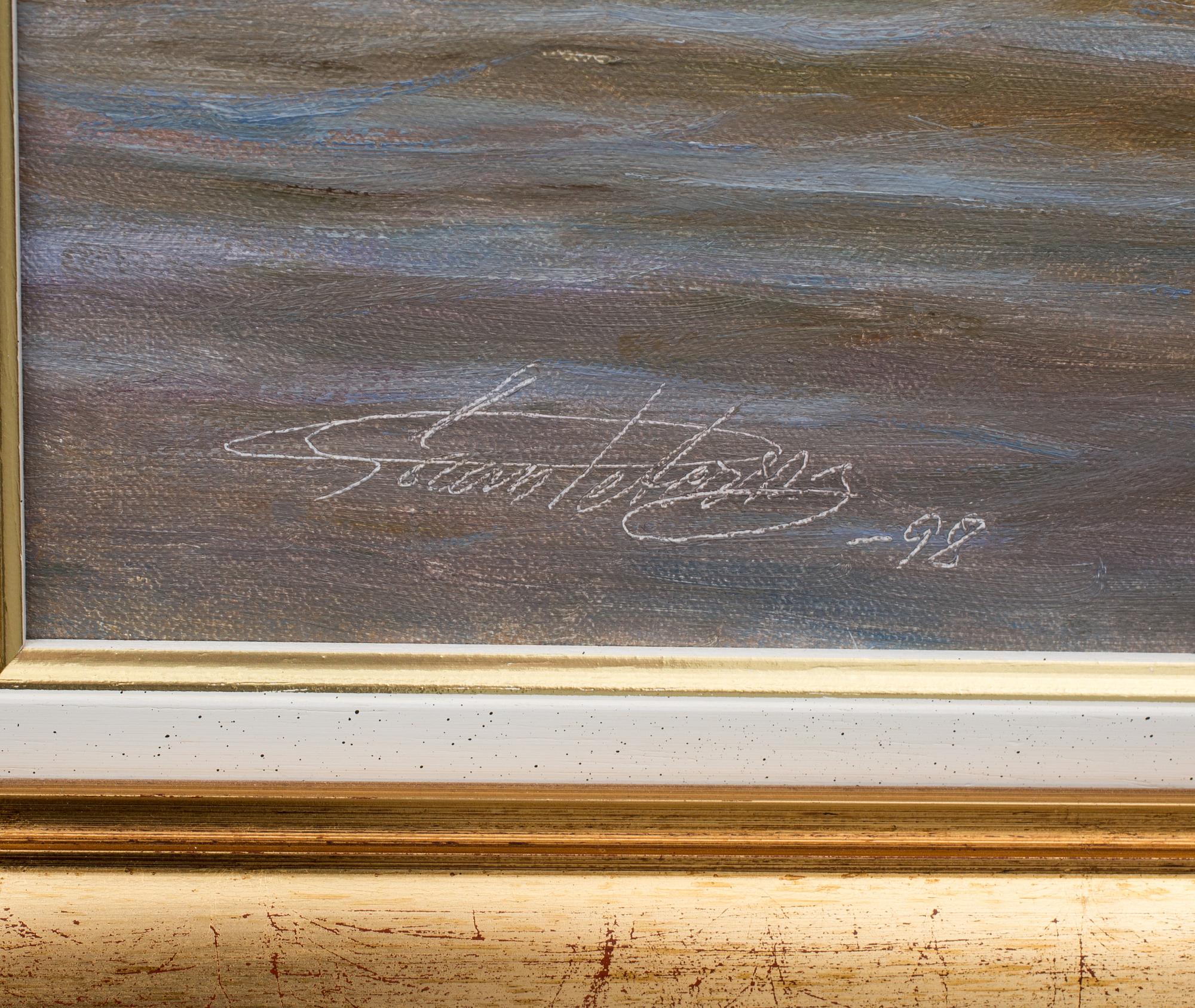 GÖRAN PETTERSSON, olja på duk, signerad.