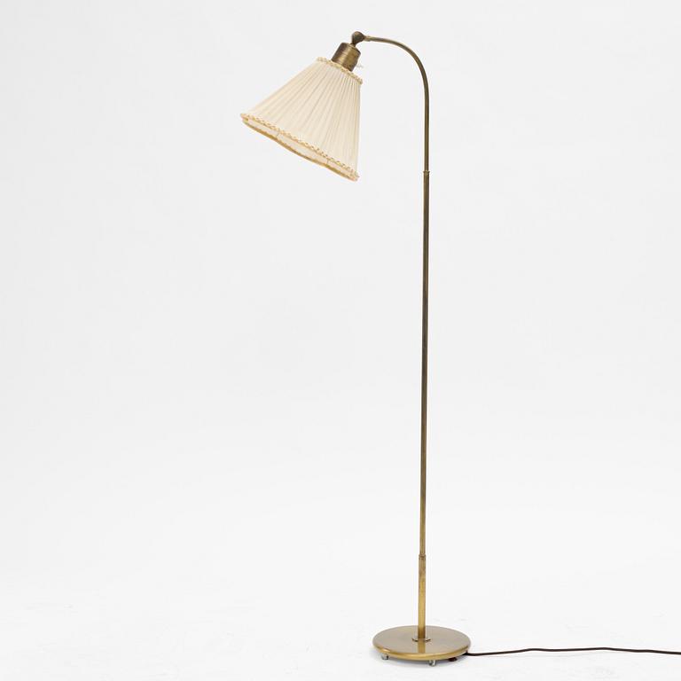 Bertil Brisborg, a floor lamp model "32032", Nordiska Kompaniet, 1940s.