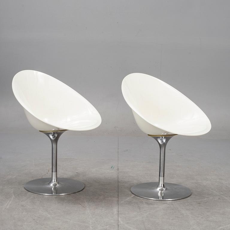 STOLAR, ett par, "Eros", Philippe Starck för Kartell, Italien.