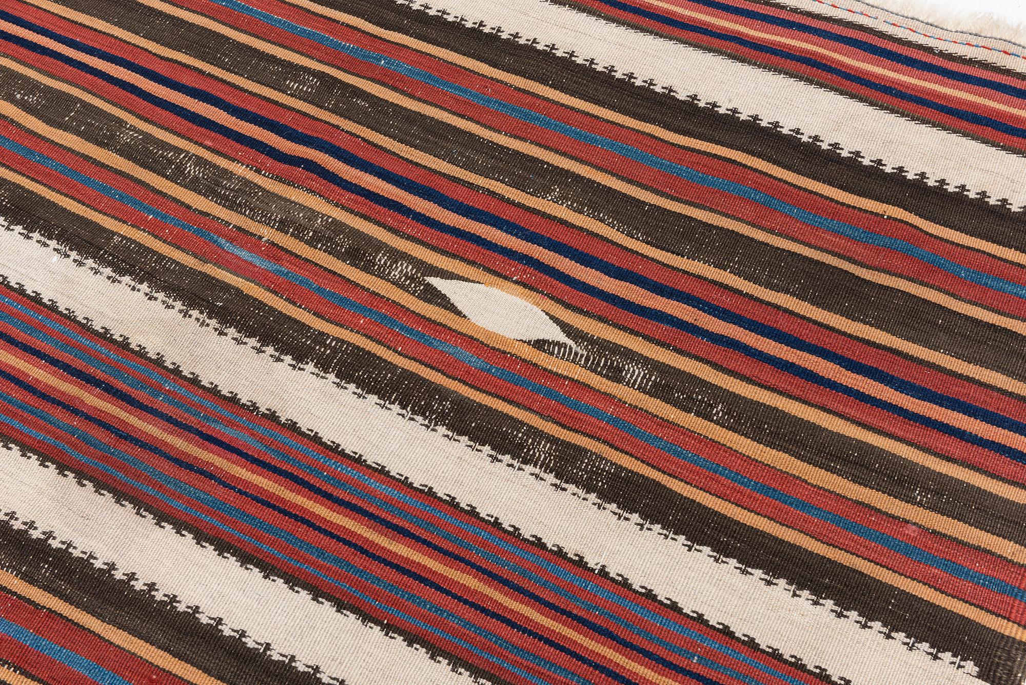 Rug, Kelim, semi-antique, approx. 272 x 155 cm.
