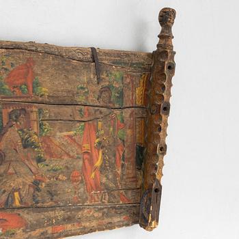 Del av vagn, troligtvis Östeuropa, 1700-tal.