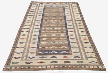 Märta Måås-Fjetterström, matta "Ljusa mattan", rölakan, ca 509 x 225 cm, signerad MMF.