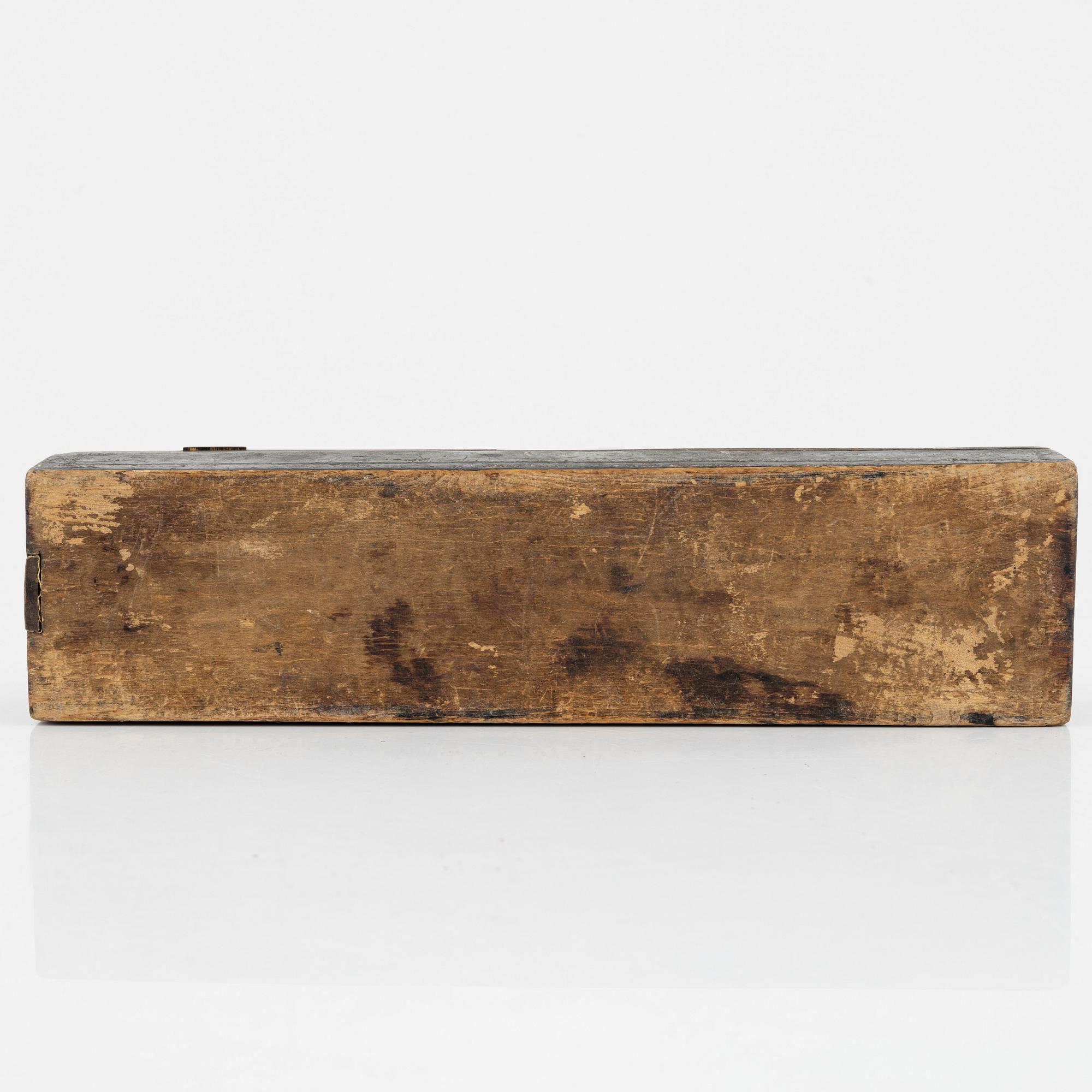 Lim-Johan, hans art. Rakknivsask, längd 27 cm.