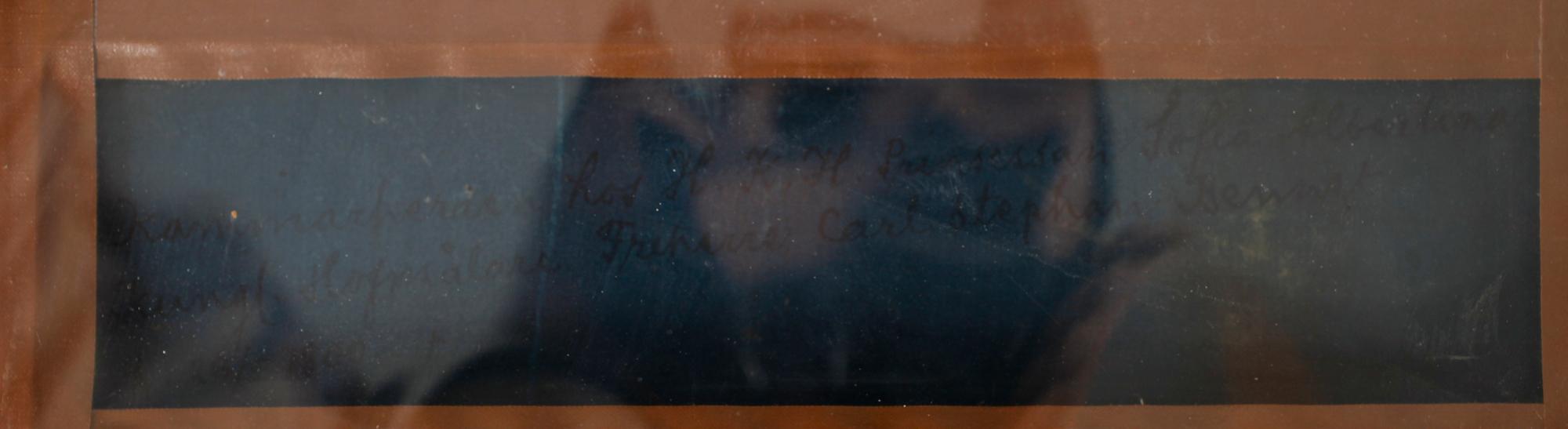 CARL STEPHAN BENNET, olja på pannå, 1800-talets mitt.