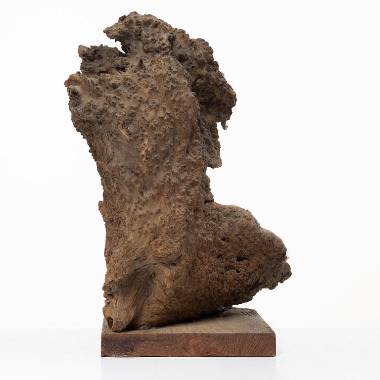 A Chinese root sculpture, 20th century.