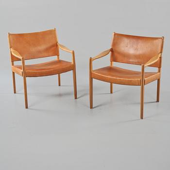 KARMSTOLAR, ett par, 1950/60-tal.