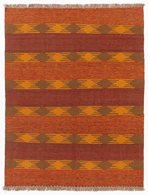 A persian kilim rug, c 196 x 154 cm.