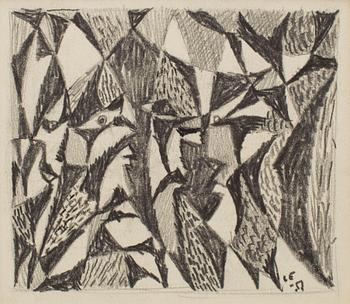 LARS ENGLUND, Pencil, 2 signed.