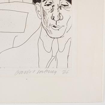 David Hockney, "Portrait of Cavafy II".