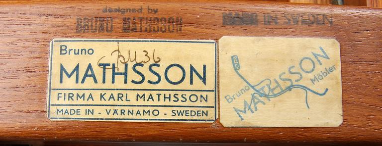 SLAGBORD, "Maria Flap", Bruno Mathsson, tillverkat hos Firma Karl Mathsson.