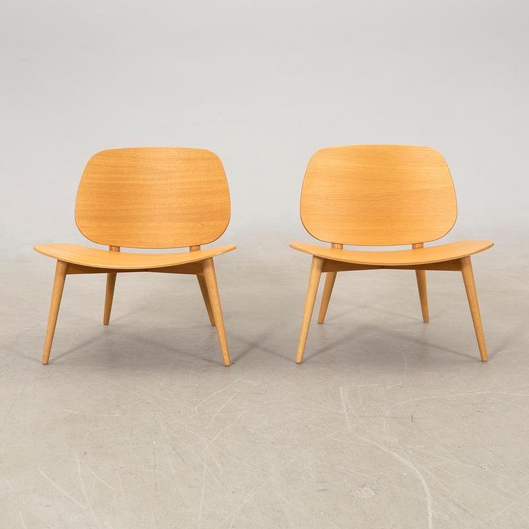 Jonas Lindvall, armchairs 1 pair "PAPA F-275" for Skandiform 21st century.