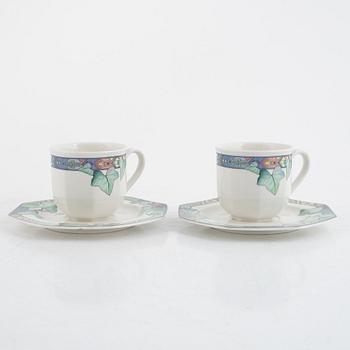An 41-piece 'Pasadena' porcelain service, Villeroy & Boch, Germany.