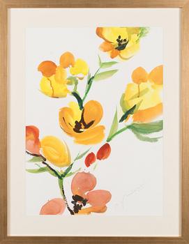 Nandor Mikola, watercolour, signed and dated 2005.