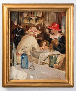 Greta Gerell, Restaurant scene, Paris.