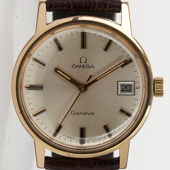 ARMBANDSUR, herr, Omega 1950-60-tal, delvis förgylld.