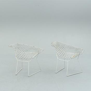 HARRY BERTOIA, STOLAR, ett par, "Diamond Chair", 1950-/1960-tal.