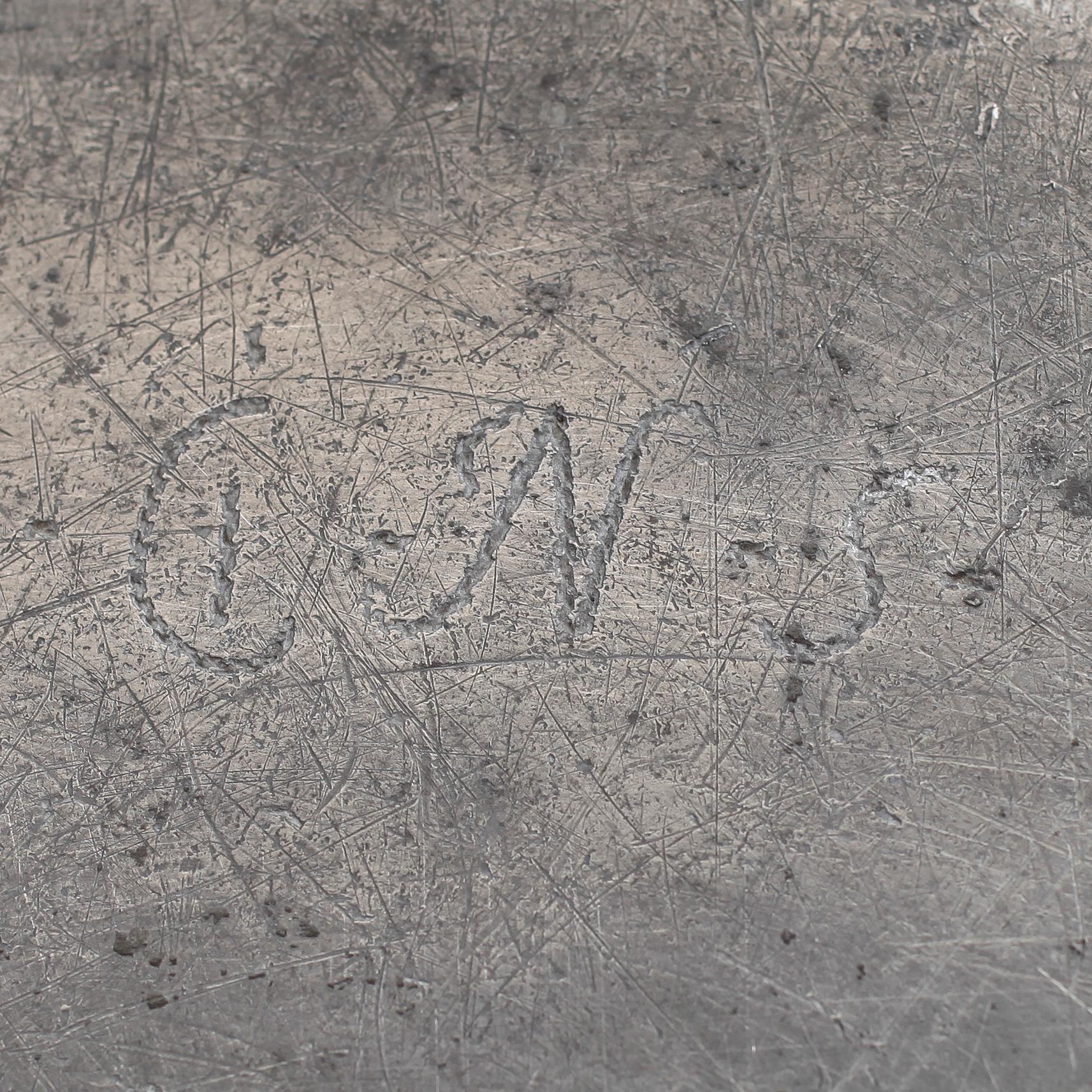 FAT, tenn, otydliga stämplar, 1700-tal.