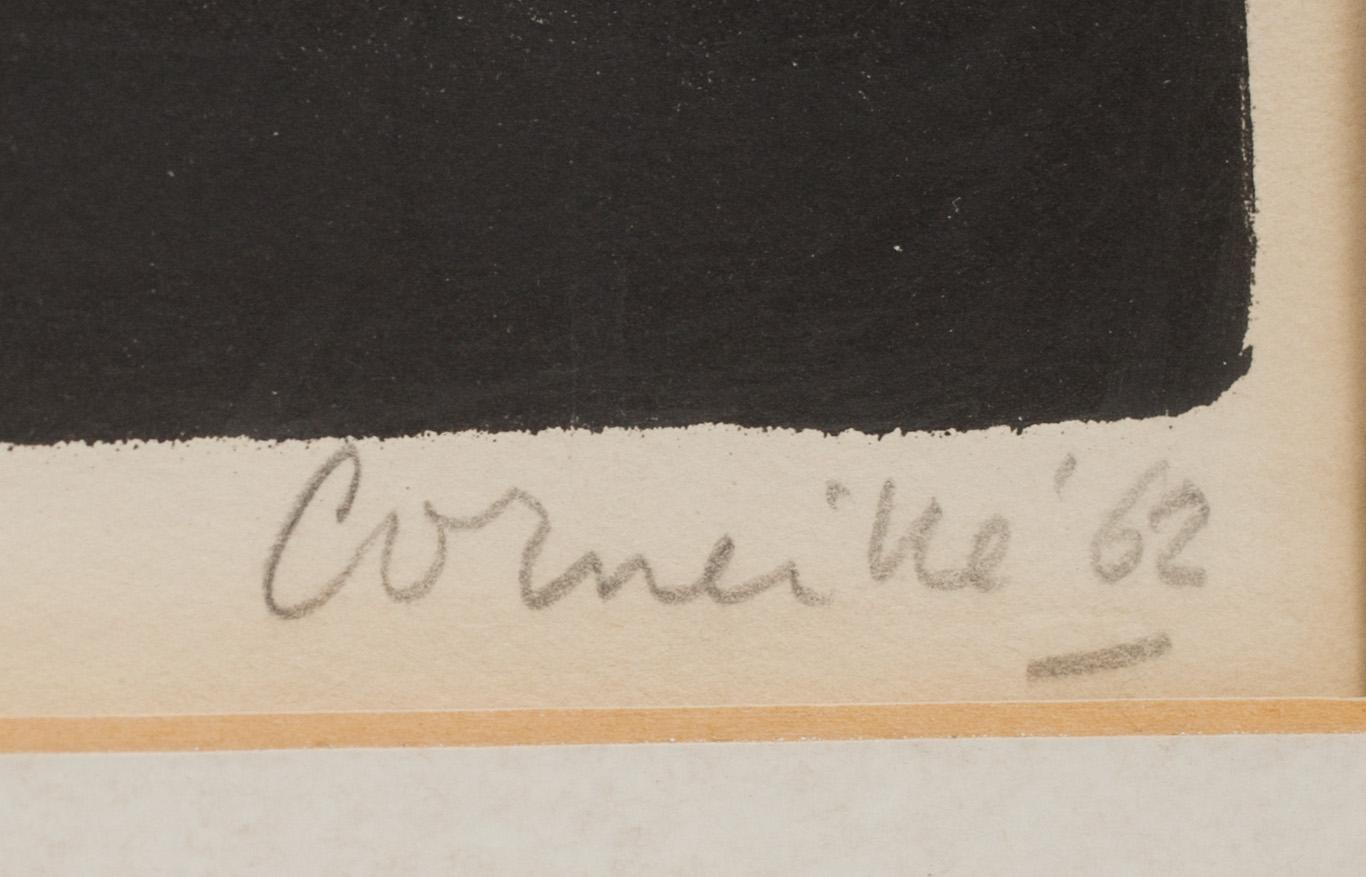 BEVERLOO CORNEILLE, färglitografi, signerad, daterad -62 och numrerad 9/120.