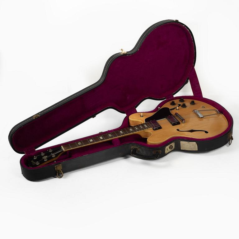 Gibson, electric guitar, "ES 335 TD Natural", USA 1978.