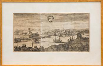 KOPPARSTICK, Wiborg, Ur "Suecia antiqua et hodierna" J. van den Aveelen fc Holmia, 1700.