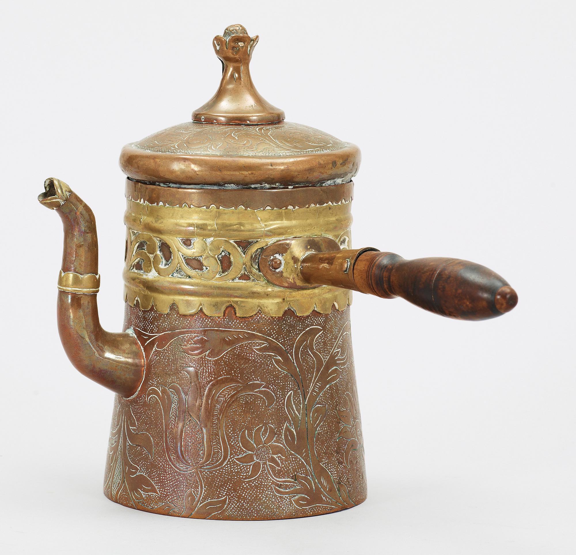 KANNA, koppar, delvis 1700-tal.