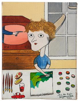 224. Marie-Louise Ekman, "Öyvind Fahlström".
