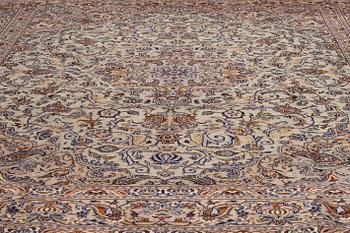 A carpet, Keshan, ca 416 x 310 cm.