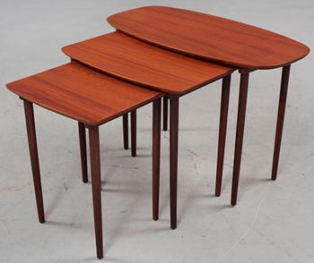 SATSBORD, 3 delar, Danmark, 1900-talets mitt.