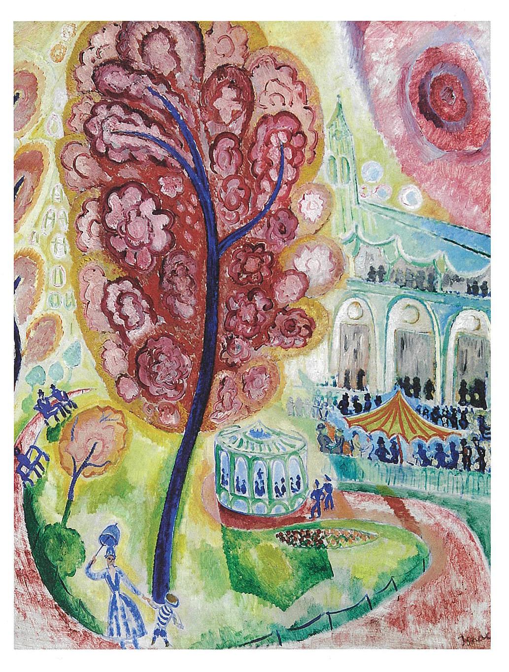 Isaac Grünewald, "Det sjungande trädet".