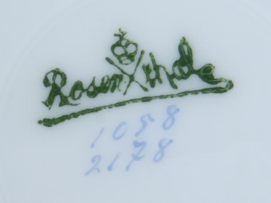 MATSERVIS, 67 delar, porslin, Rosenthal, 1900-tal.