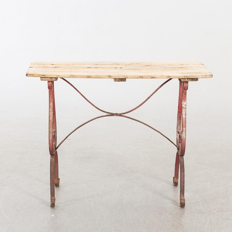 TRÄDGÅRDSBORD, omkring 1900.