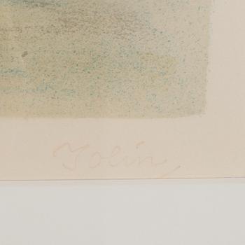 EINAR JOLIN, färglitografi, signerad och numrerad 131/360.