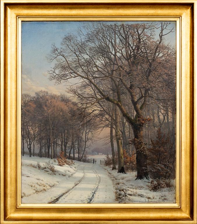 ANDERS ANDERSEN-LUNDBY, a signed and dated oil on canvas.