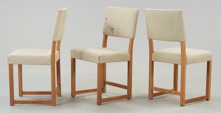 STOLAR, 8 st, Carl Malmsten, för Högsta Domstolen, 1940-tal.